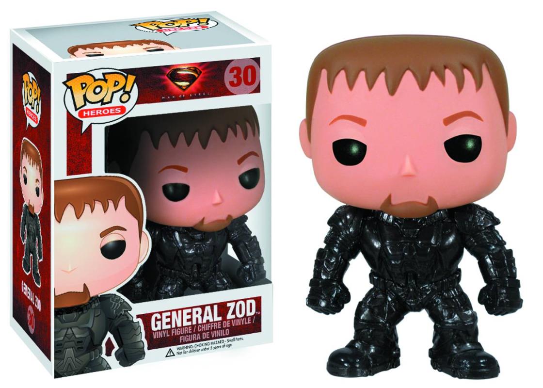 POP MAN OF STEEL ZOD VINYL FIGURE