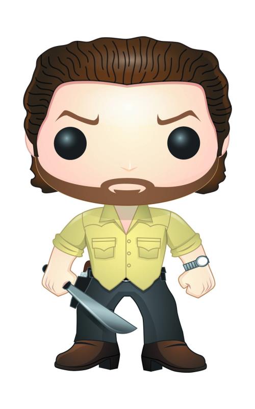 POP WALKING DEAD PRISON RICK VINYL FIGURE