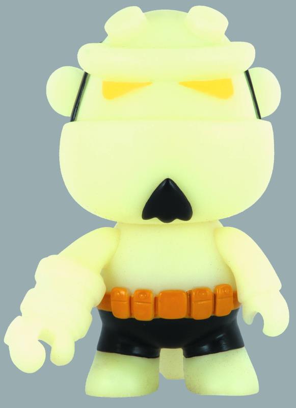 HELLBOY 5 INCH MINI QEE GLOW IN DARK