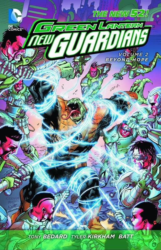 GREEN LANTERN NEW GUARDIANS HARDCOVER 02 BEYOND HOPE (N52)