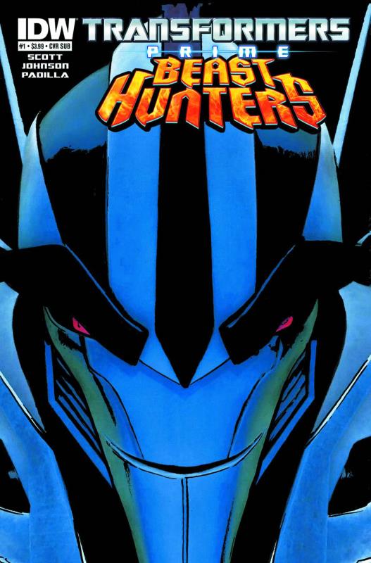 TRANSFORMERS PRIME BEAST HUNTERS #1 SUBSCRIPTION VARIANT