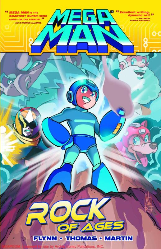 MEGA MAN TP 05 ROCK OF AGES