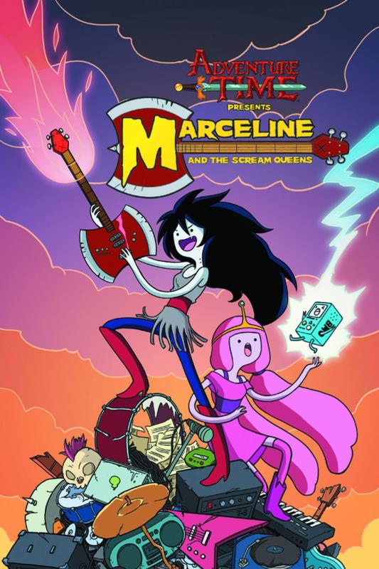 ADVENTURE TIME MARCELINE & THE SCREAM QUEENS TP 01