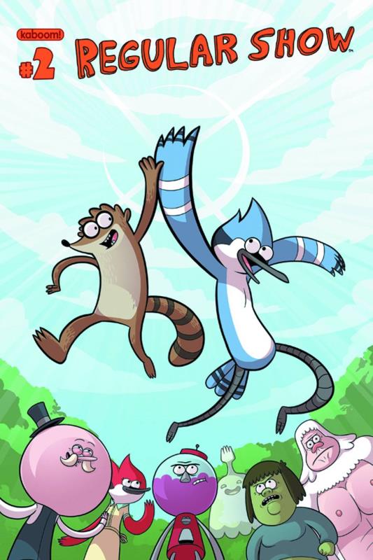 REGULAR SHOW #2 MAIN CVRS