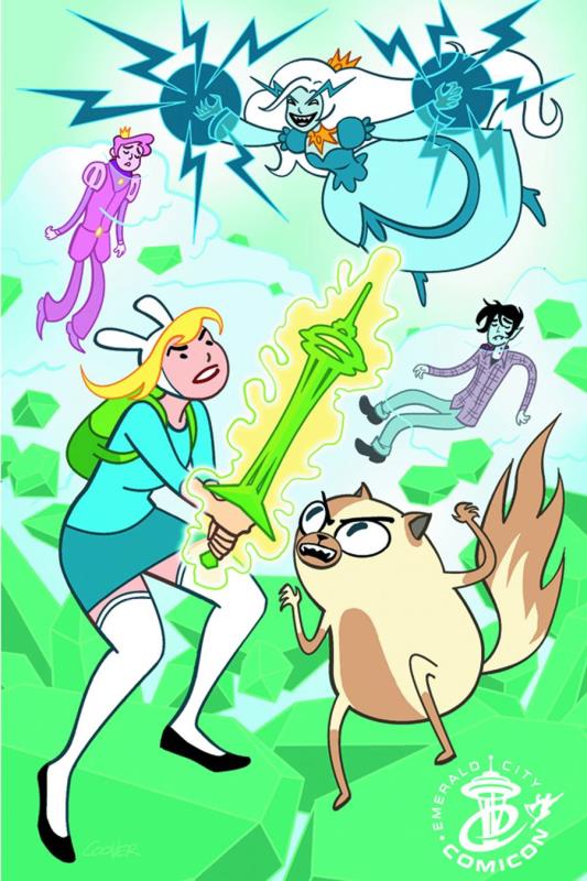 ADVENTURE TIME FIONNA & CAKE #1 (OF 6) EMERALD CITY COMIC CON VARIANT