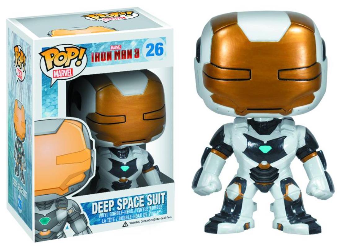 POP IRON MAN 3 IRON MAN TOP SECRET SUIT VINYL FIGURE