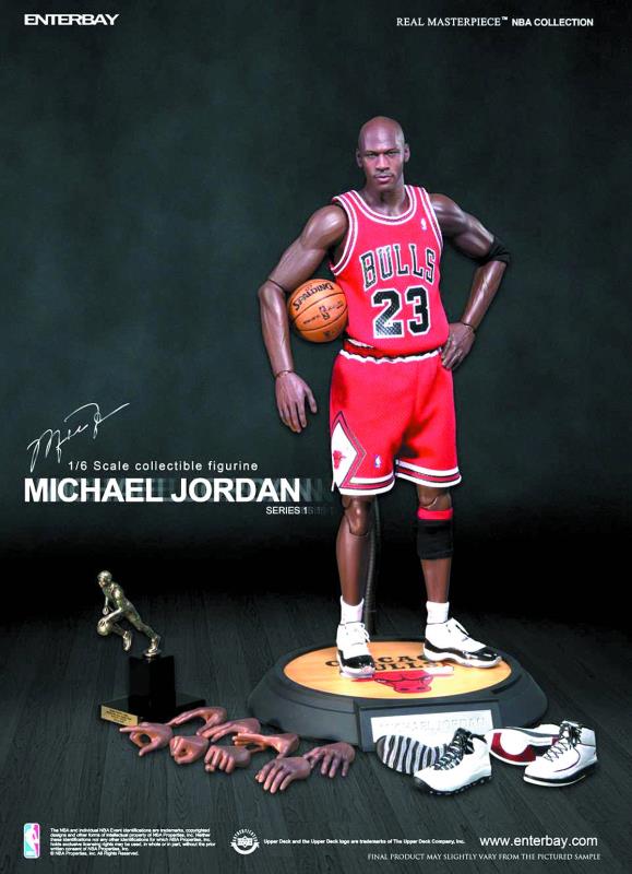 MICHAEL JORDAN REAL MASTERPIECE ACTION FIGURE #23 ROAD VER