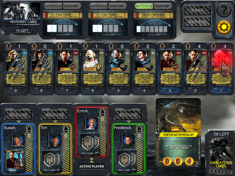 PACIFIC RIM SHUFFLING THE DECK CARD GAME