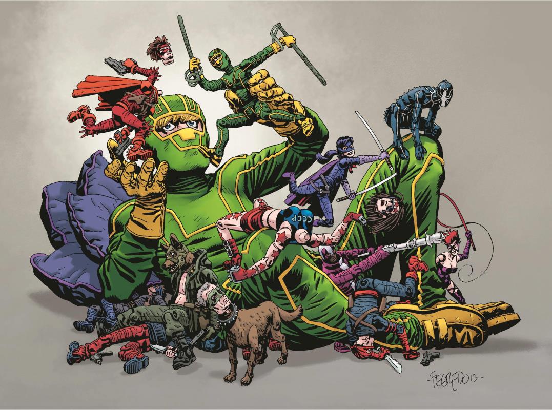 KICK-ASS 3 #2 (OF 8) FEGREDO VARIANT (MR)