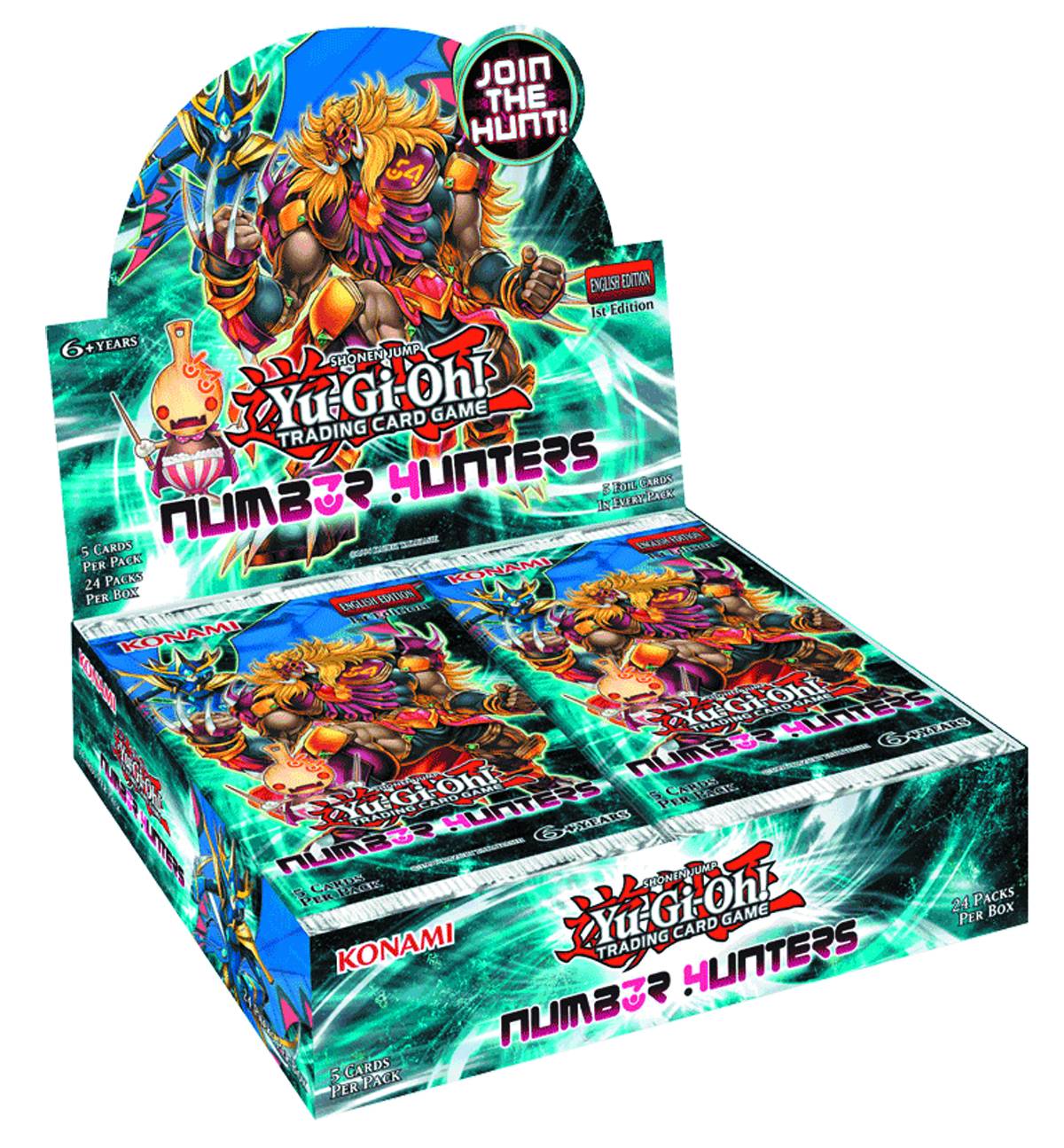 YU-GI-OH! (YGO): NUMBER HUNTERS BOOSTER PACK UNLIMITED