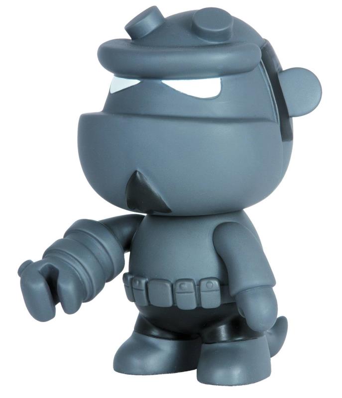 HELLBOY 5 INCH MINI QEE GREY MONOTONE