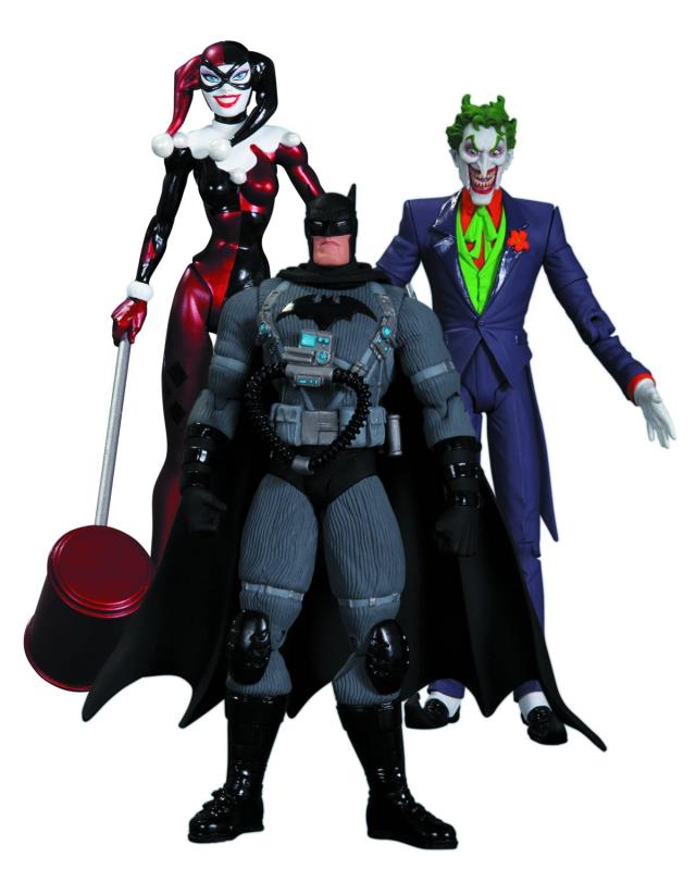 HUSH JOKER HARLEY STEALTH BATMAN ACTION FIGURE 3 PACK