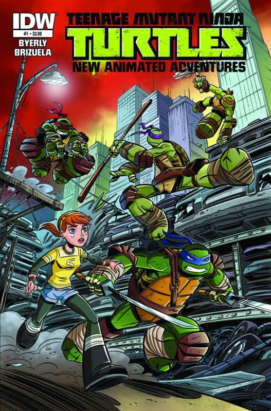 TMNT NEW ANIMATED ADVENTURES #1