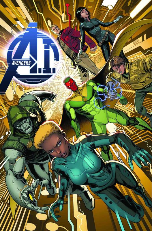 AVENGERS AI #1 BLANK VARIANT