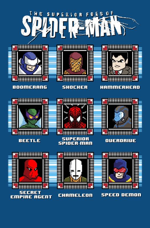 SUPERIOR FOES OF SPIDER-MAN #1 8 BIT WAITE VARIANT NOW