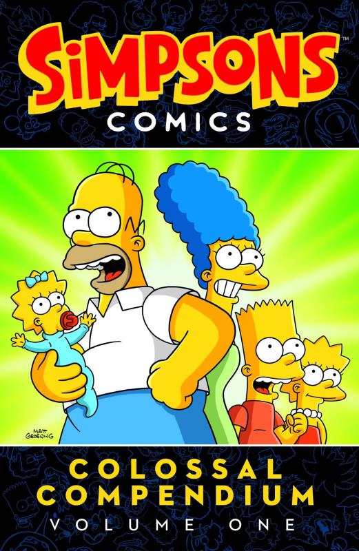 SIMPSONS COMICS COLOSSAL COMPENDIUM TP 01