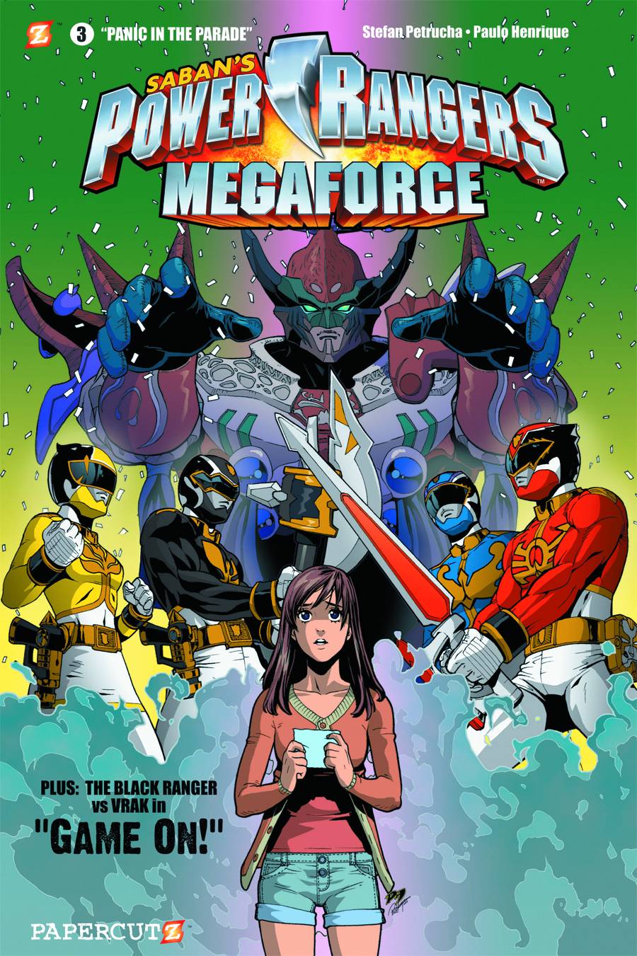 POWER RANGERS MEGAFORCE GN 03 PANIC PARADE