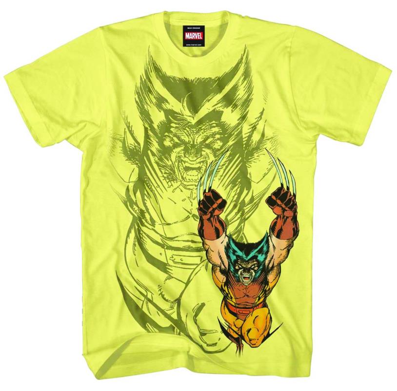 WOLVERINE X-RAGE PALE YELLOW T-SHIRT MED