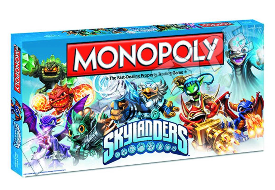 SKYLANDERS MONOPOLY