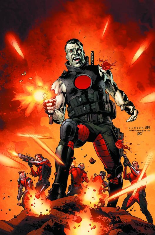 BLOODSHOT & HARD CORPS #18 PULLBOX LAROSA