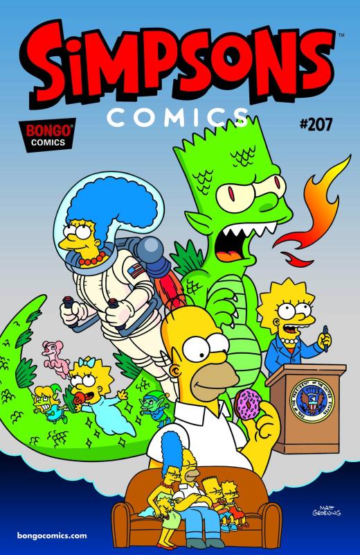 SIMPSONS COMICS #207