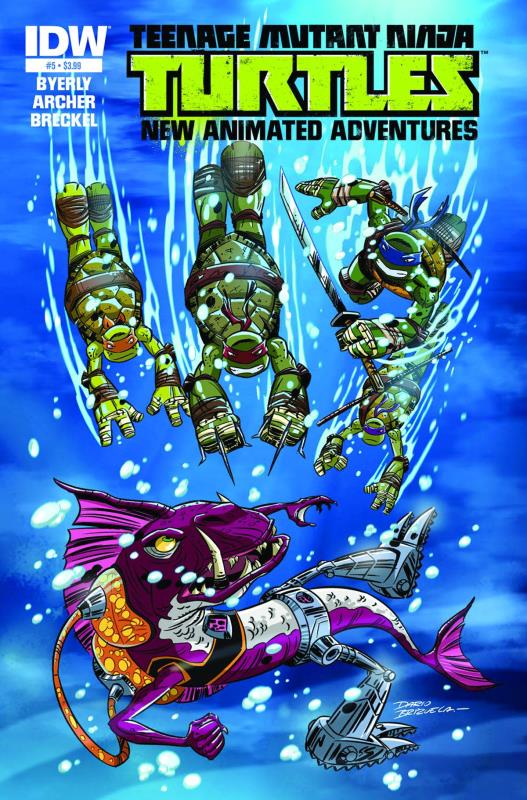 TMNT NEW ANIMATED ADVENTURES #5