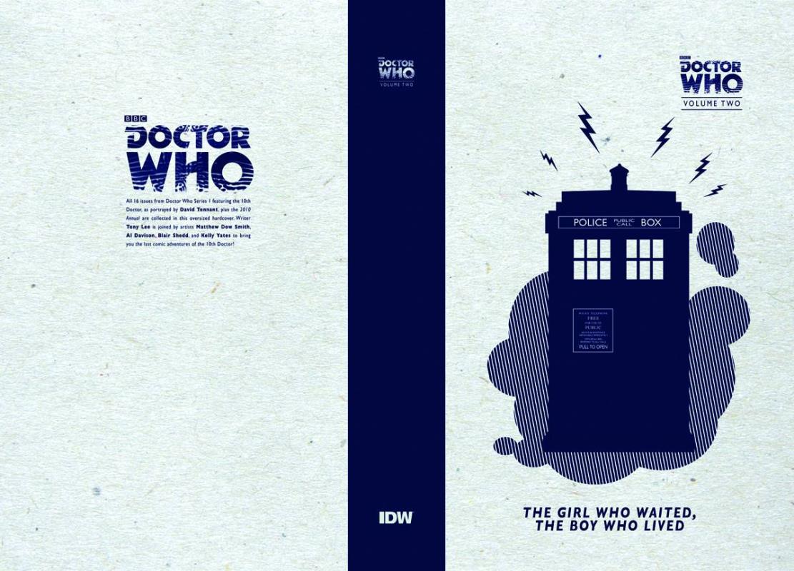 DOCTOR WHO SERIES 2 HARDCOVER GIRL WHO WAITED BOY WHO LIVED