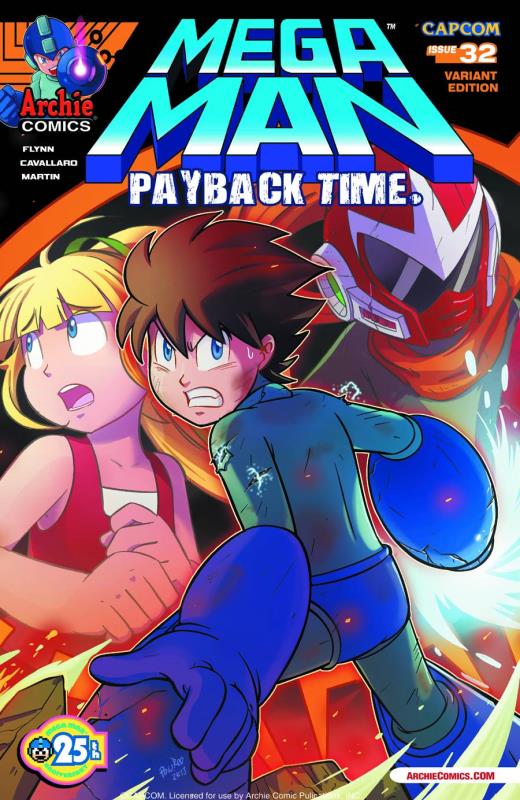 MEGA MAN #32 PAYBACK VARIANT CVR