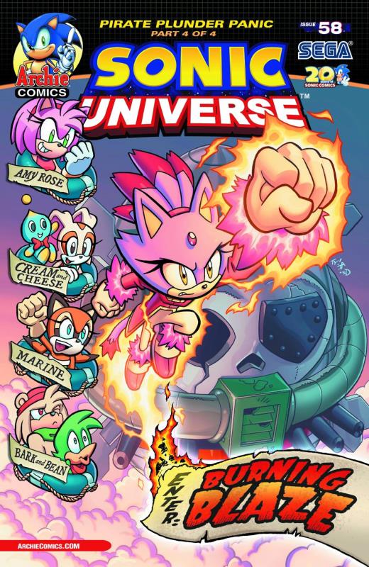 SONIC UNIVERSE #58 REG CVR