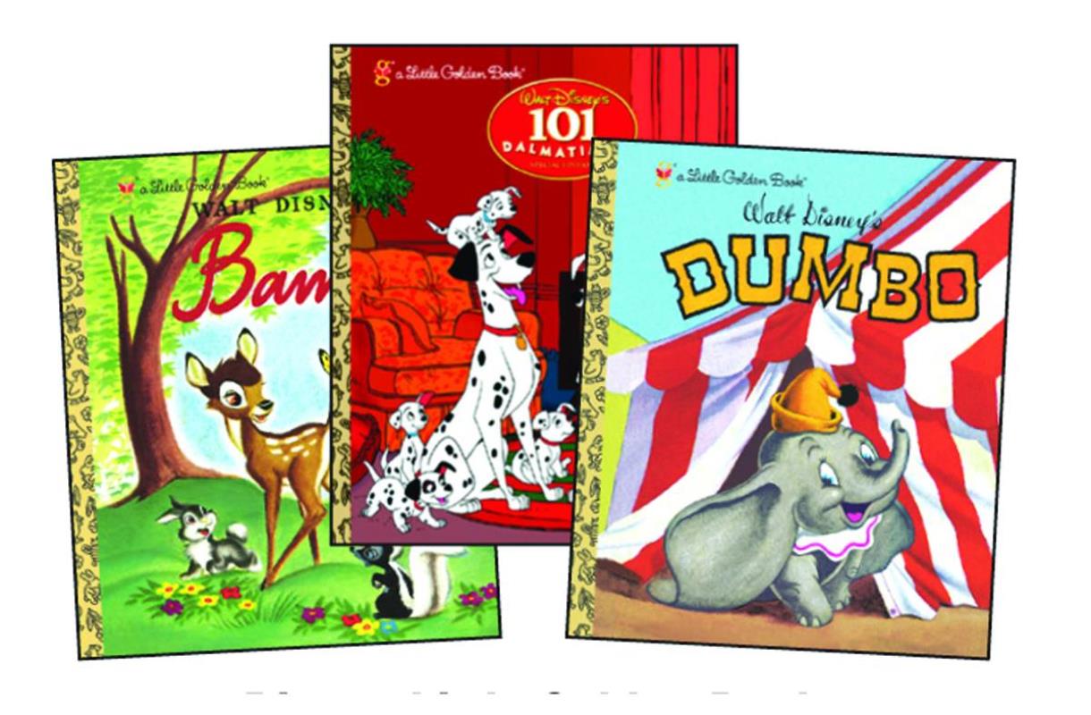 DISNEY ANIMAL FRIENDS GOLDEN BOOK BUNDLE