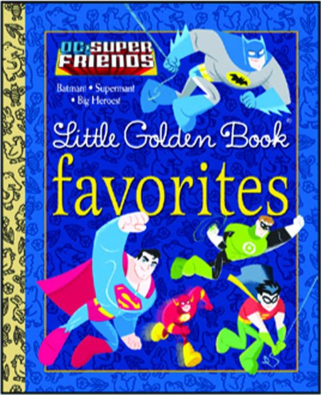 DC SUPER FRIENDS LITTLE GOLDEN BOOK FAVORITES