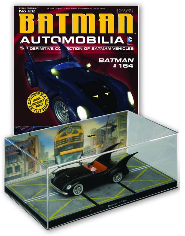 DC BATMAN AUTOMOBILIA FIG COLL MAG #22 BATMAN #164 ANIMATED SERIES