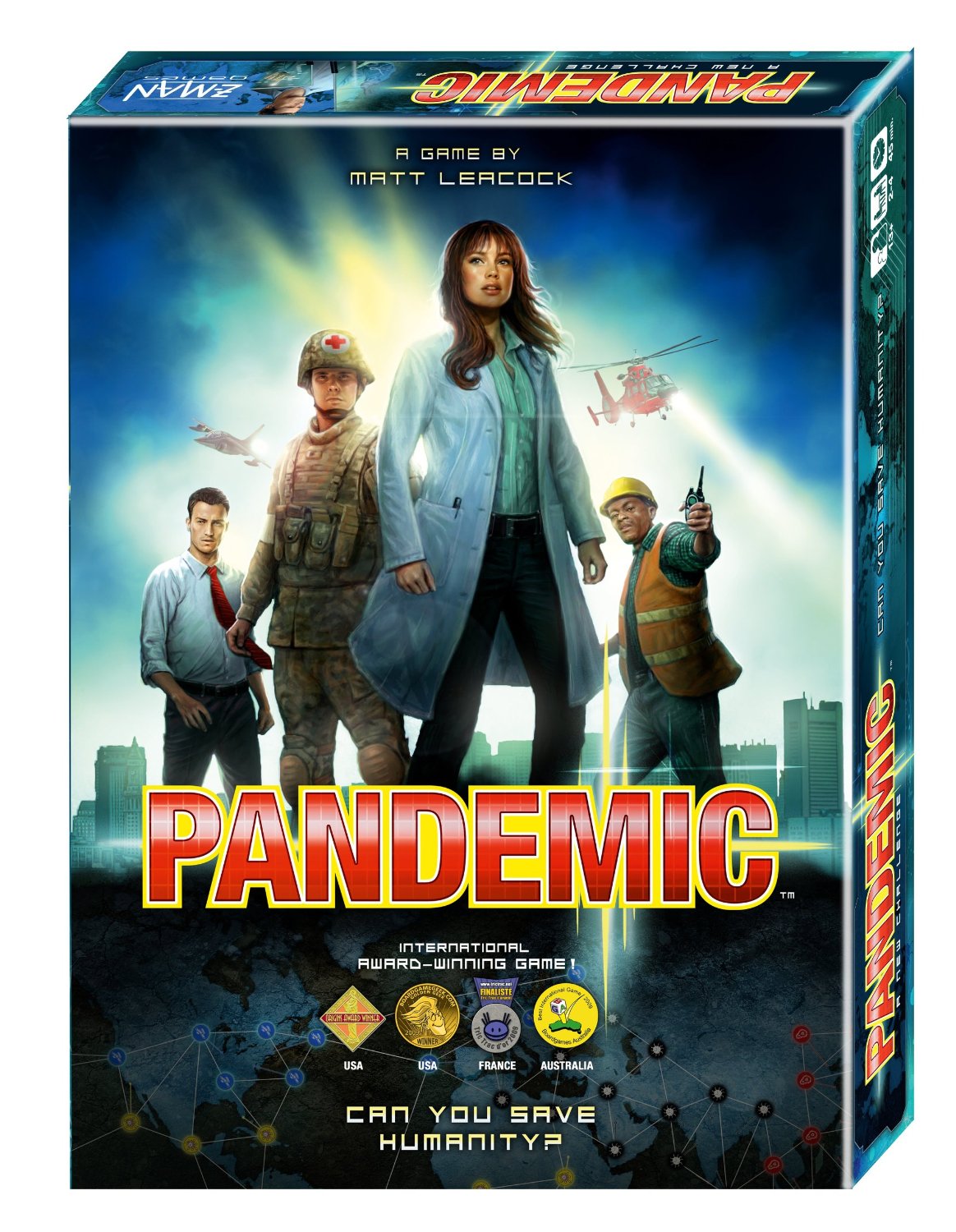 PANDEMIC BOARD GAME 2013 EDITION