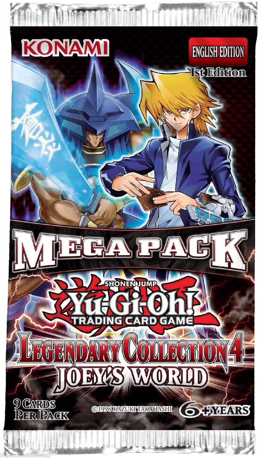 YU-GI-OH! (YGO): LEGENDARY COLLECTION 4 JOEY'S WORLD MEGA PACK