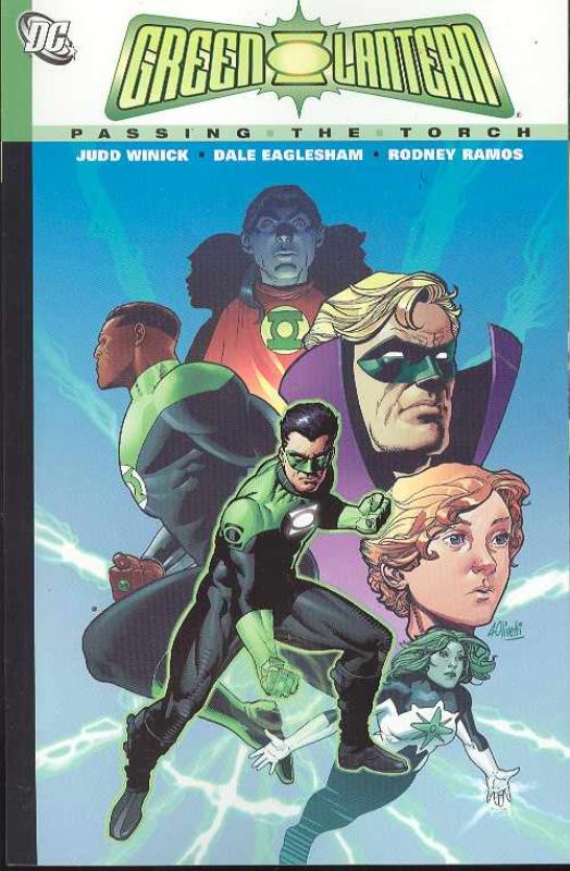 GREEN LANTERN PASSING THE TORCH TP