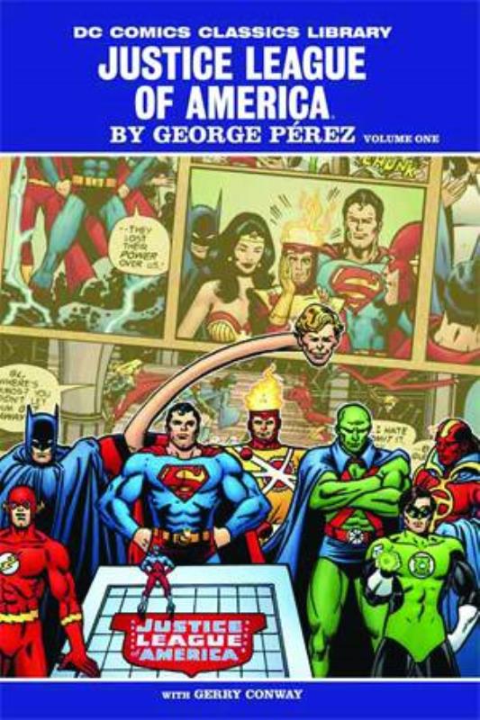 DC LIBRARY JLA BY GEORGE PEREZ HARDCOVER 01
