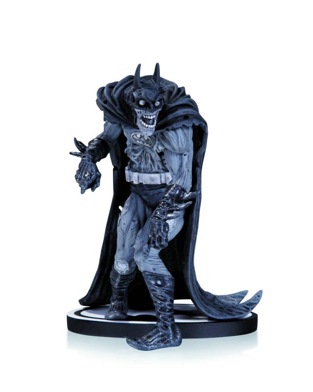 BATMAN BLACK & WHITE STATUE ZOMBIE BATMAN ADAMS