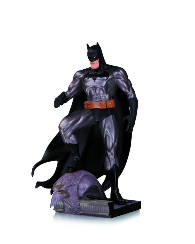 BATMAN METALLIC MINI STATUE BY JIM LEE