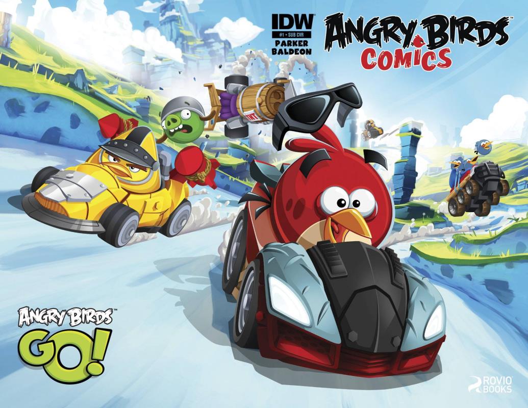 ANGRY BIRDS COMICS #1 SUBSCRIPTION VAR