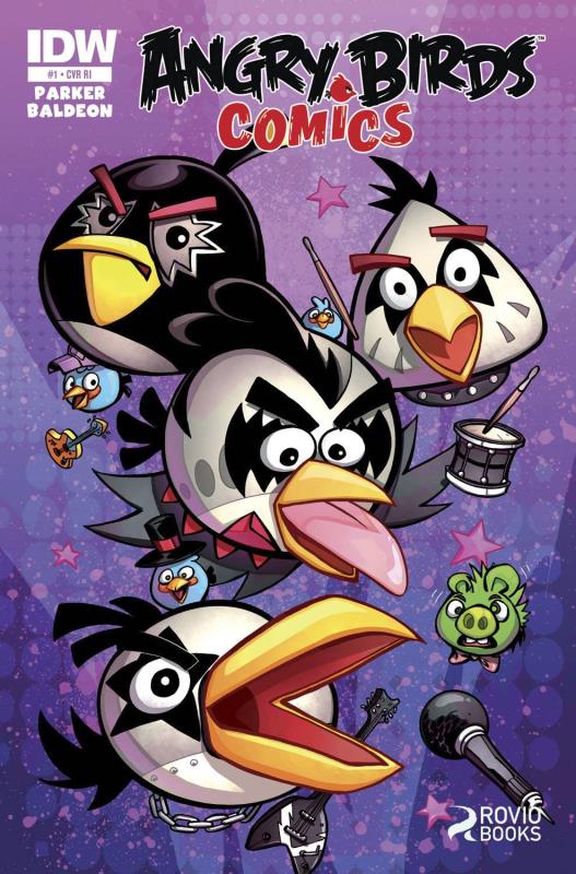 ANGRY BIRDS COMICS #1 1:10 VARIANT
