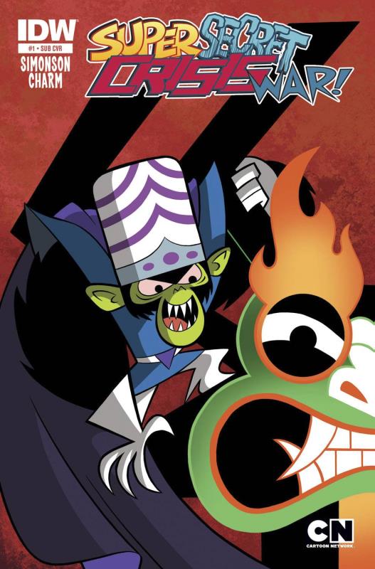 CARTOON NETWORK SUPER SECRET CRISIS WAR #1 (OF 6) SUBSCRIPTION VARIANT