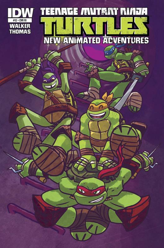 TMNT NEW ANIMATED ADVENTURES #12