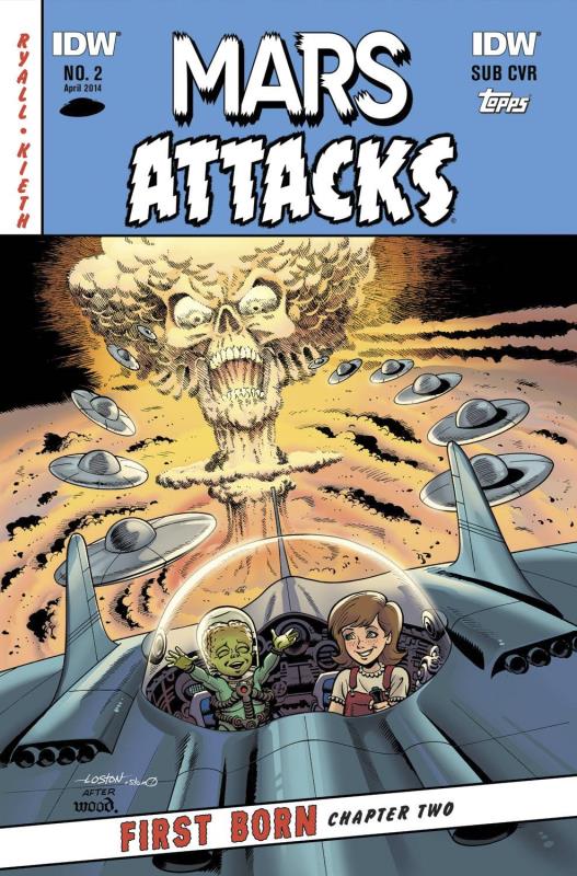 MARS ATTACKS FIRST BORN #2 (OF 4) SUBSCRIPTION VARIANT