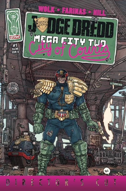 JUDGE DREDD MEGA CITY TWO DIRECTORS CUT #1