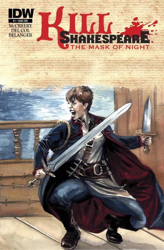 KILL SHAKESPEARE MASK OF NIGHT #1 (OF 4)