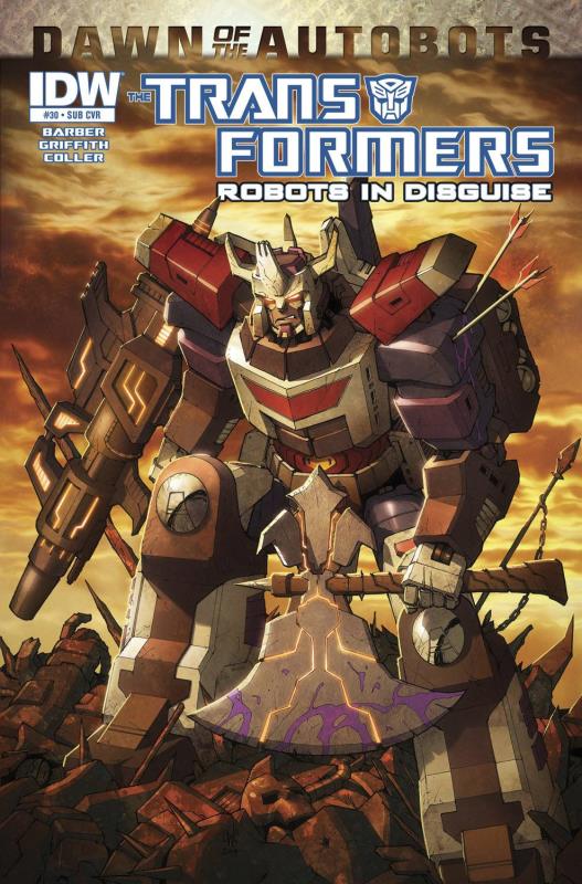 TRANSFORMERS ROBOTS IN DISGUISE #30 SUBSCRIPTION VARIANT