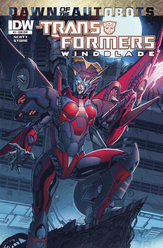 TRANSFORMERS WINDBLADE #3 (OF 4) SUBSCRIPTION VARIANT