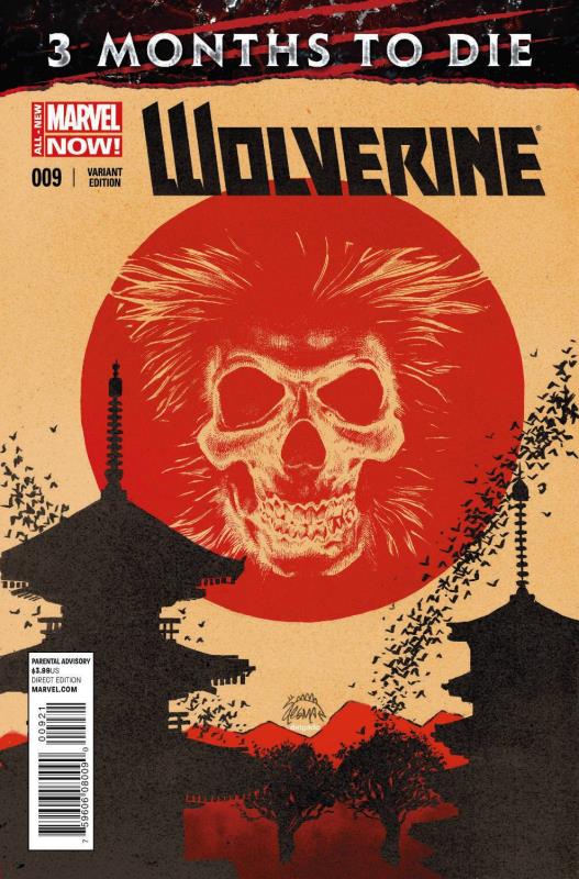 WOLVERINE #9 1:25 STEGMAN VARIANT