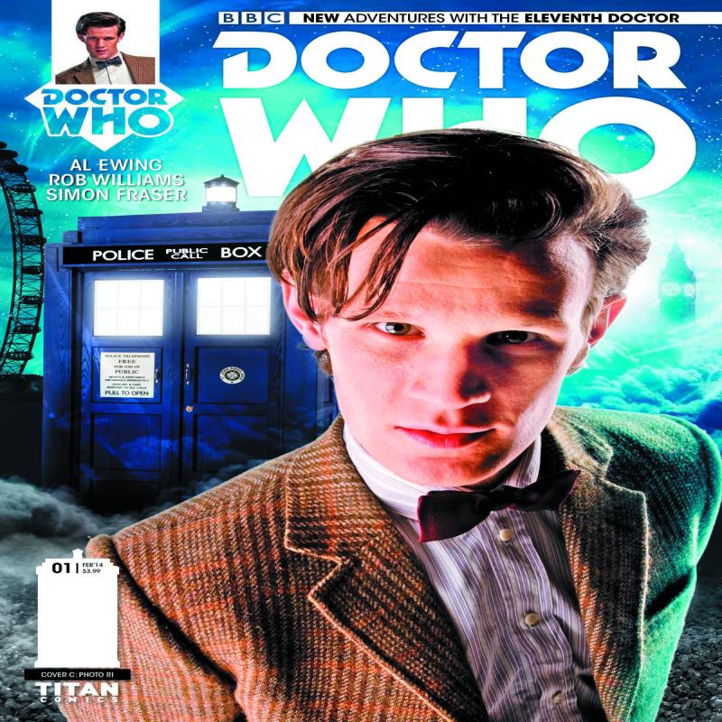 DOCTOR WHO 11TH #1 1:10 PHOTO VARIANT