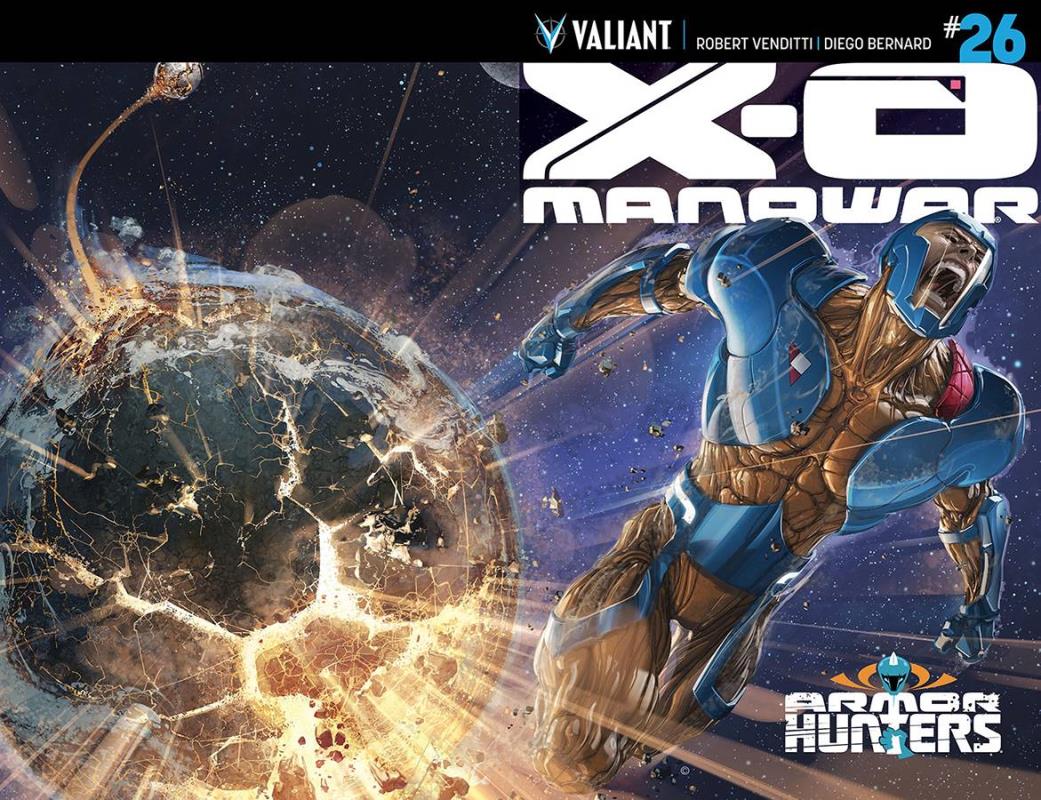 X-O MANOWAR #26 CHROMIUM CRAIN (AH)